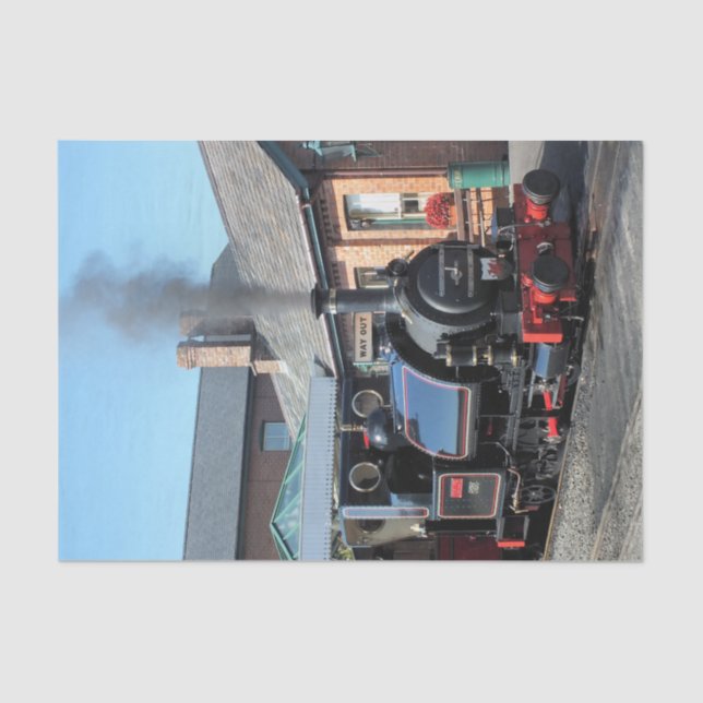 PAPEL DE SEDA COMBOIOS DE VAPOR (Frente )