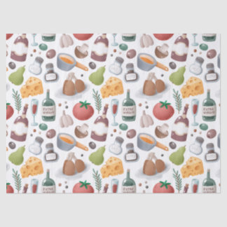 Papel De Seda Comida de cartoon e Decoupage de Bebida