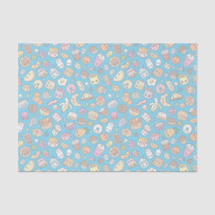 Papel De Seda Comida de pequeno almoço bonito