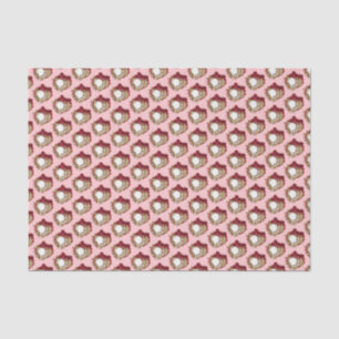 Papel De Seda Comida de Sorvete de Tcherry Crumble Cobbler Desse