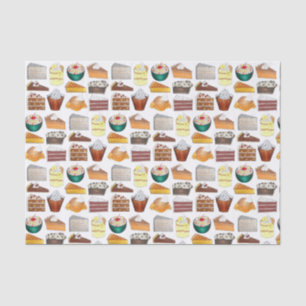 Papel De Seda Comidas da padaria do sul dos EUA
