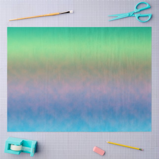 Papel De Seda Confluência Radiante (Arte )