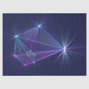 Papel De Seda Constelação, Arte Fractal Fantasia Abstrata