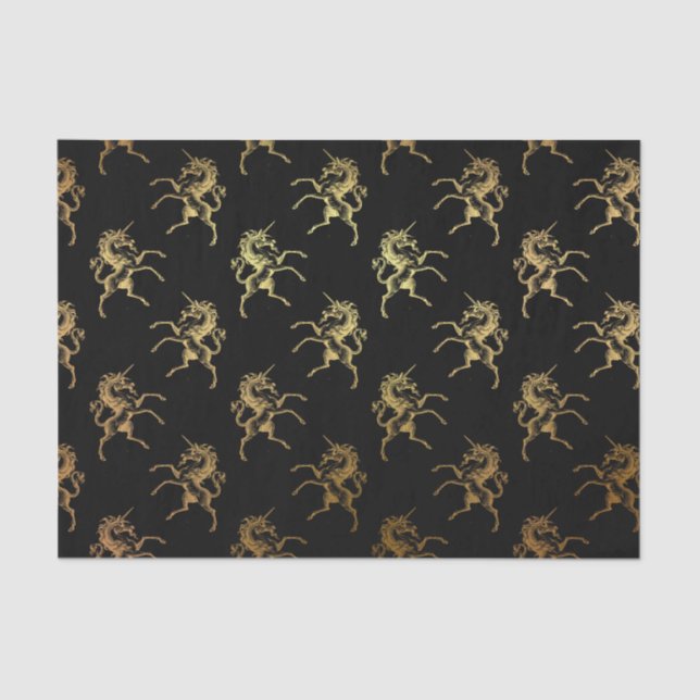 Papel De Seda Conto de fadas Princesa Fantasia Tecido do Unicórn (Frente )