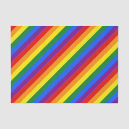 Papel De Seda Convite para Stripe do Arco-Íris do Orgulho Person