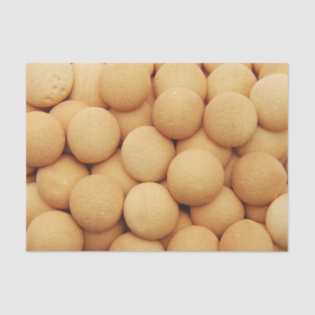 Papel De Seda Cookies de Açúcar ouro (Frente )