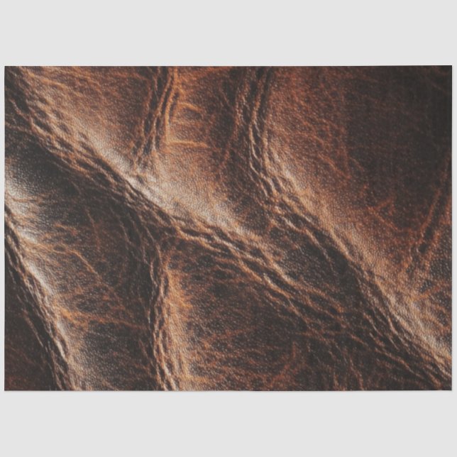 Papel De Seda Coordenadas de Fundo Texturizadas de Couro de Deco (Frente )