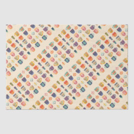 Papel De Seda Copas de café