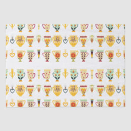 Papel De Seda Copas de café