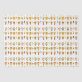 Papel De Seda Copas de café