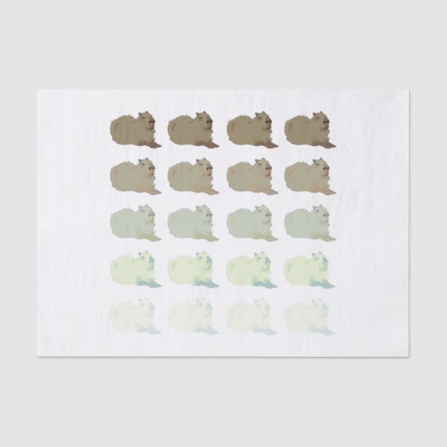 Papel De Seda Copybara Capybara (Frente )