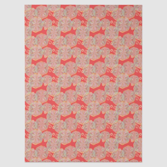 Papel de Seda Coquetel de Morango (Frente )