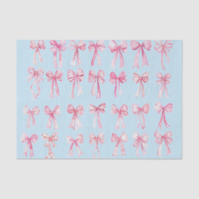Papel De Seda coquette bows tissue paper (Frente )