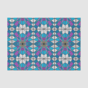 Papel De Seda Cor azul e púrpura