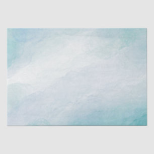 Papel De Seda Cor da água azul
