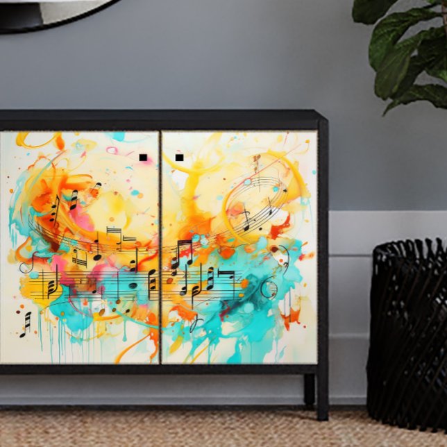 Papel De Seda Cor da desvinculação de música (Criador carregado)