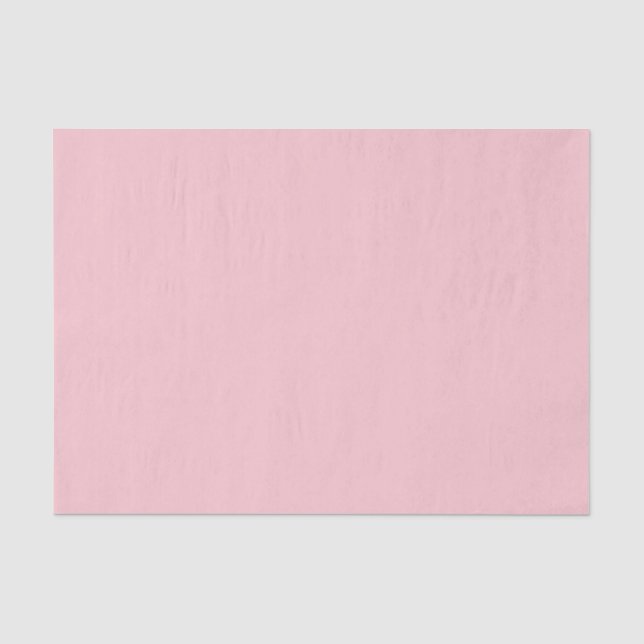 Papel De Seda Cor da rosa claro (Frente )