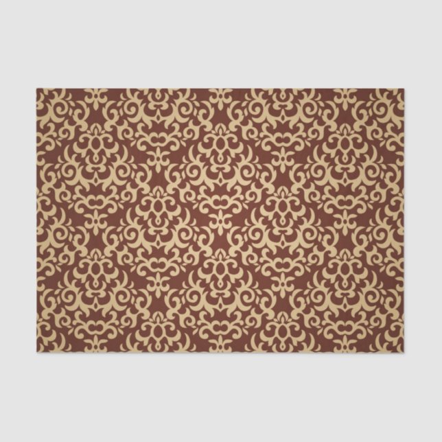 Papel De Seda Cor damasco no fundo do inclinação (Frente )