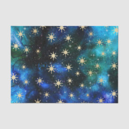 Papel De Seda Cor de água cósmica 3