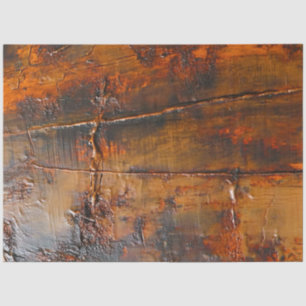 Papel De Seda Cor de Cobre de Conclusão Faux Texturizada de Desa