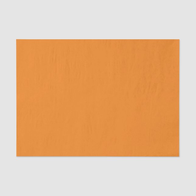 Papel De Seda Cor de laranja - 10" X 15" (Frente )