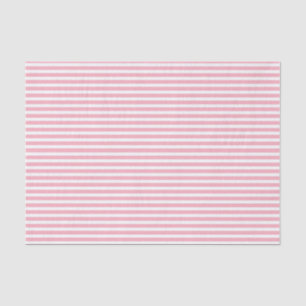 Papel De Seda Cor-de-rosa e branco com risca