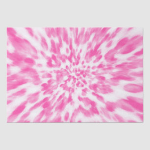 Papel De Seda cor-de-rosa e branco, tintos
