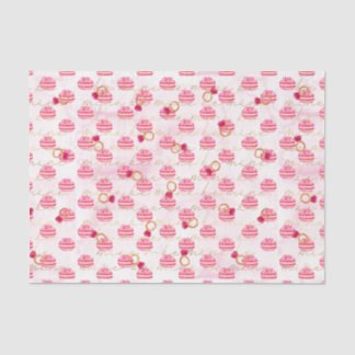 Papel De Seda Cor-de-rosa (Série Design 62 rosa)