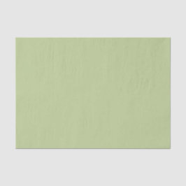 Papel De Seda Cor Sage Solid