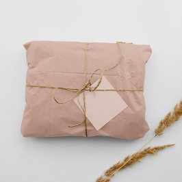 Papel de Seda Cor Sólida Bege Rosa DAB6A8