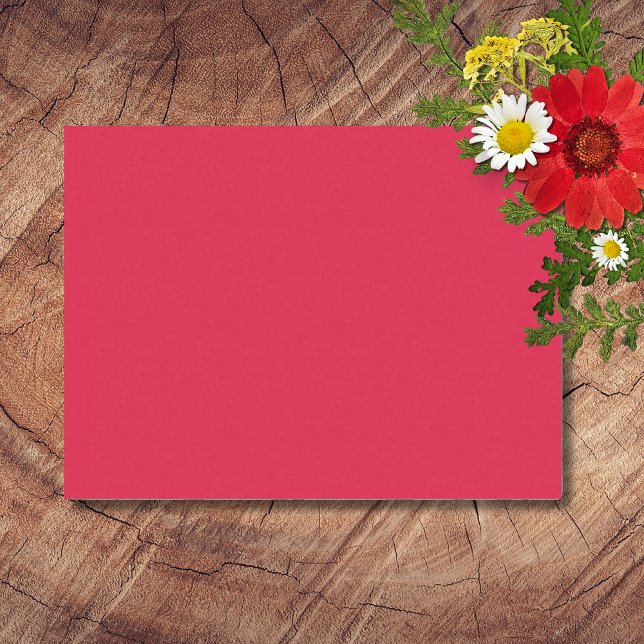 Papel De Seda Cor Sólida Crimson | Clássico | Elegante | Evoluçã (Criador carregado)