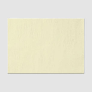 Papel De Seda Cor Sólida Lemon Chiffon