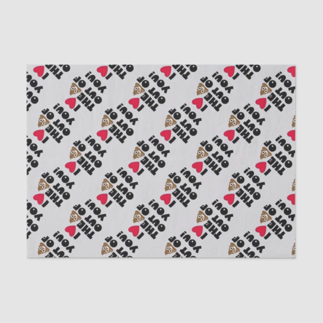 Papel De Seda Coração o tombadilho EMoji (Frente )