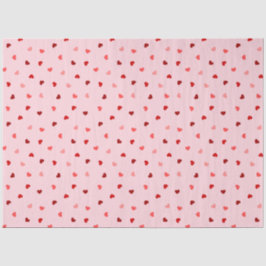 Papel De Seda Corações do namorados a Rosa