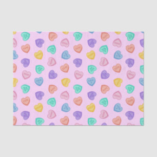 Papel De Seda Corações Doces