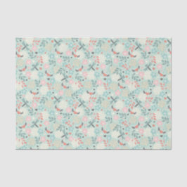 Papel De Seda Corações e Dragões Bonito