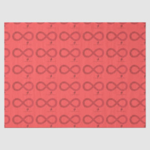 Papel De Seda Corações Infinitos De Gradiente De Aromas