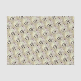 Papel De Seda Corações Russos