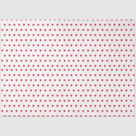 Papel De Seda Corações Vermelhos e Brancos Dia dos Namorados
