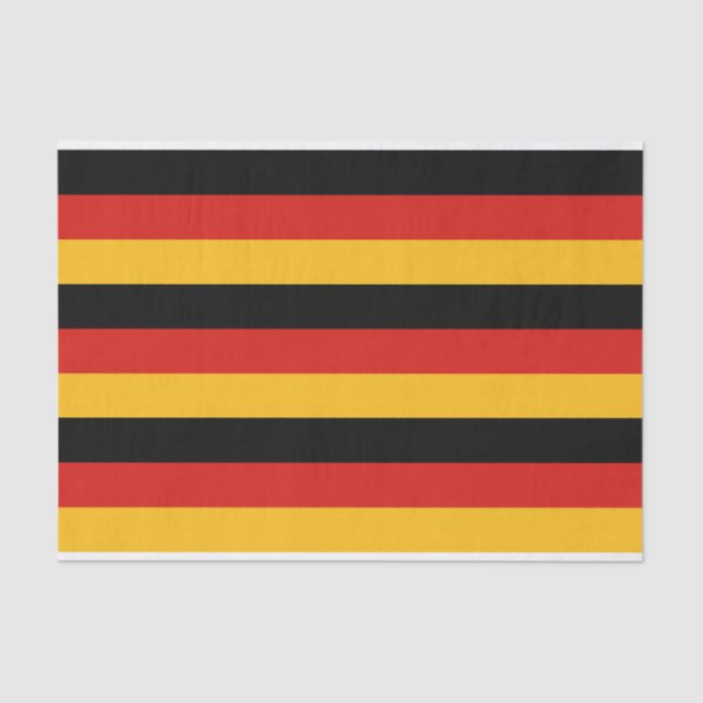 Papel De Seda CORES ALEMÃS DA BANDEIRA + suas ideias (Frente )