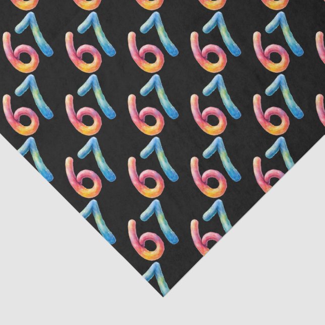 Papel De Seda Cores Brilhantes 67 Sem Significado Algum Preto  (Detalhes)