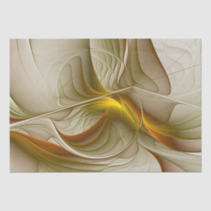 Papel De Seda Cores de metais de Precioso, arte fractal Abstrato