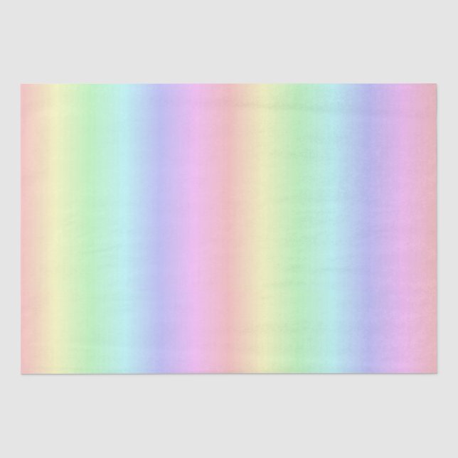 Papel De Seda Cores do arco-íris (Frente )