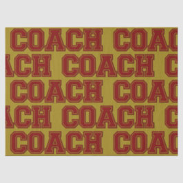 Papel De Seda Cores Escolares CADA Varsity Letters-Maroon-Dourad