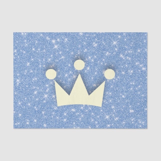 Papel De Seda Coroa de Bling (Frente )