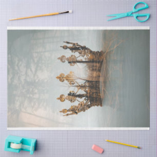 Papel De Seda Coroa Encantada de Jesus Decoupage