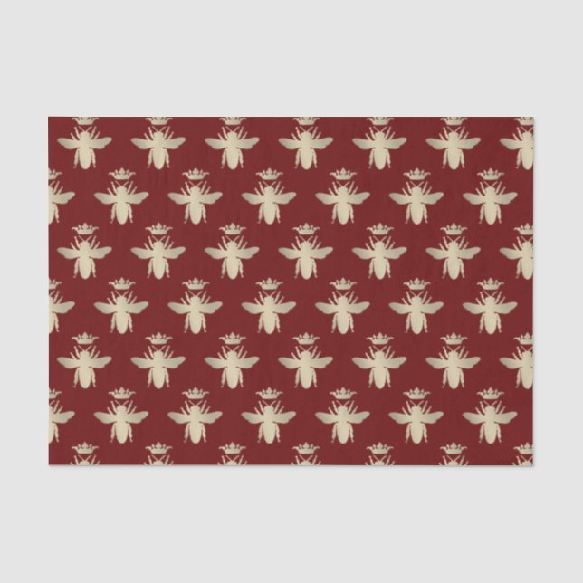 Papel De Seda Coroa Medieval Com Carroçaria Embriagada Padrão De (Frente )