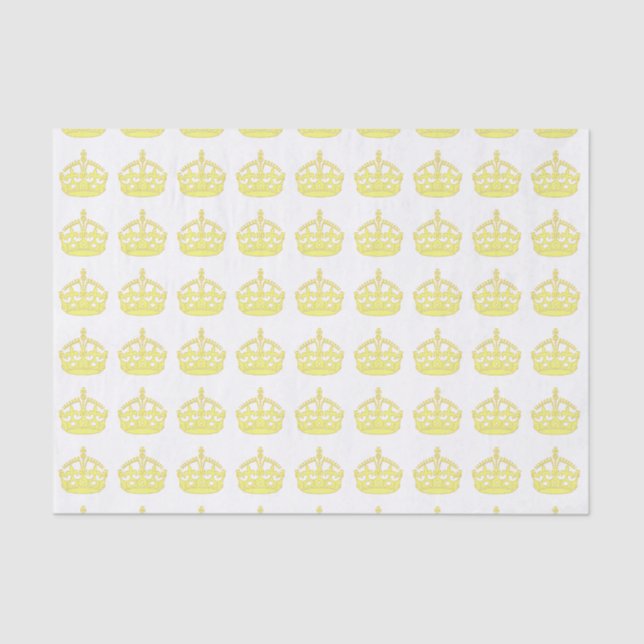 Papel De Seda Coroa real (Frente )