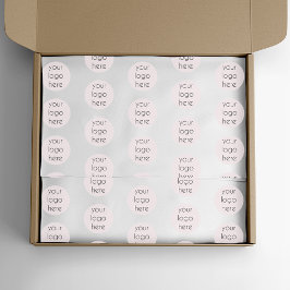 Papel De Seda Corporação com marca de empacotamento de logotipo 
