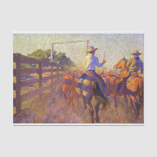 Papel De Seda Corral Poeira por Maynard Dixon